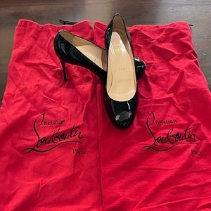 Never worn *authentic Christian Louboutin Privé Open Toe Pump (Women) Size 39